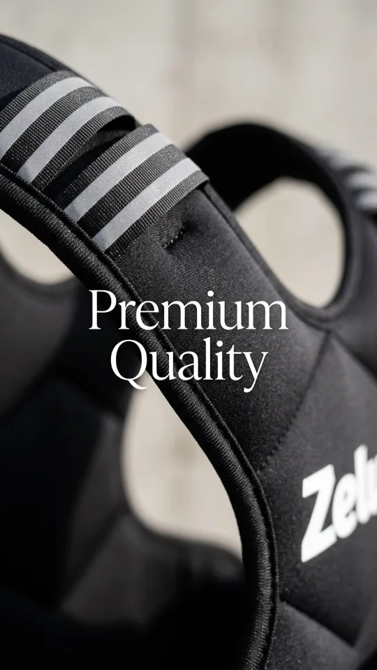 ZELUS Weighted Vest for Men and Women | 4-10lb/11-20lb/20-32lb Vest with 6 Ironsand Weights for Home Workouts | Adjustable Body Weight Vest Exercise Set for Cardio and Strength Training