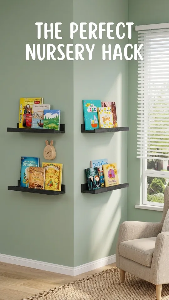 Forbena Black Picture Ledge Shelf, Floating Shelves with Lip for Wall, Small Wall Shelves for Bathroom Bedroom Kitchen Office Living Room Books, Art Pictures, Photo Frame, Plants (4-Pack, Real Wood)