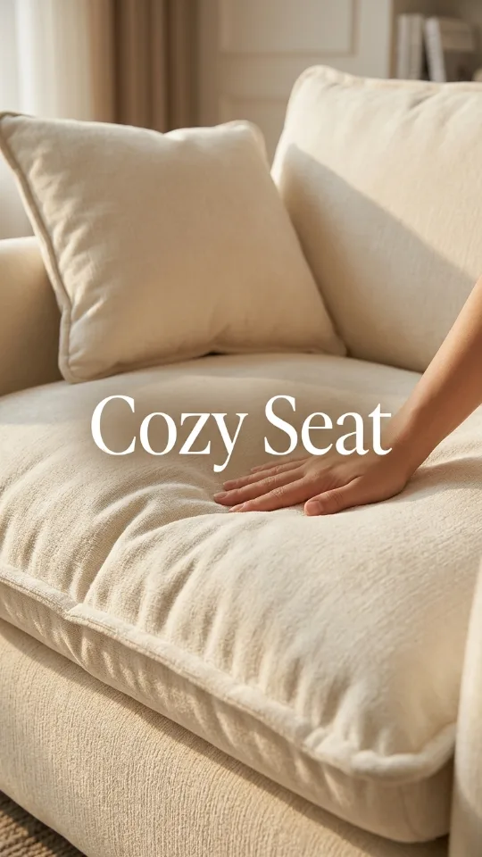 111.4" Modular Sectional Sofa, U Shape Cloud Couch with 2 Movable Ottoman, Comfy Chenille Deep Seat Sofa with Soft Pillows for Living Room Bedroom Apartment