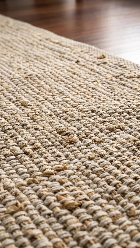 nuLOOM Elfriede Natural Solid Flatweave Area Rug, 4' x 6'